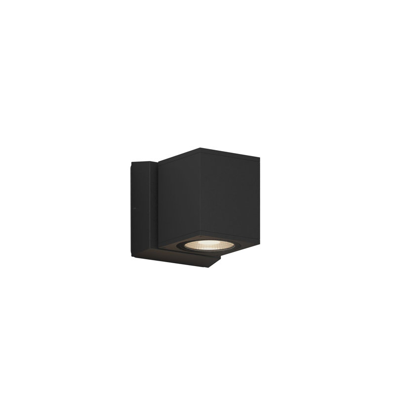 Sera Wall Light, Anthracite, 5.1" H x 3.9" W x 5.7" D