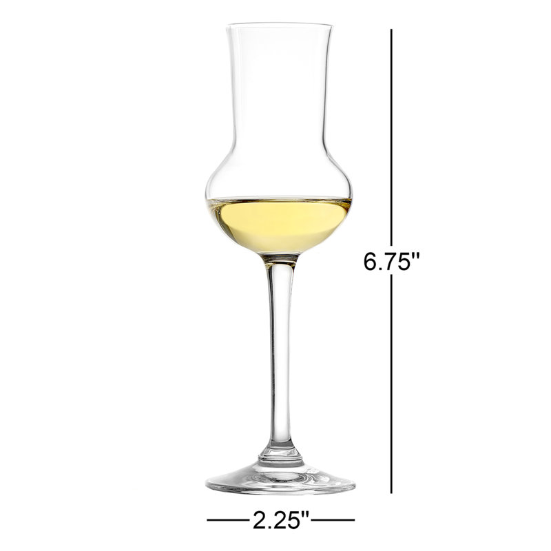 3 oz. Crystal Cordial Glass Set
