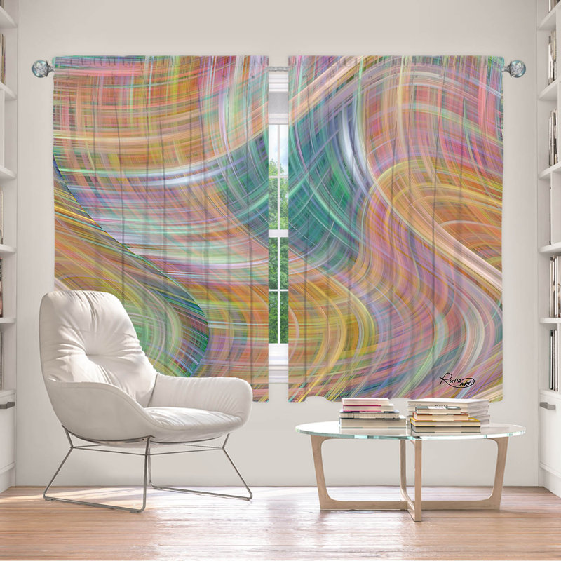 Genet Room Darkening Curtain Pair, 56" W x 78" L