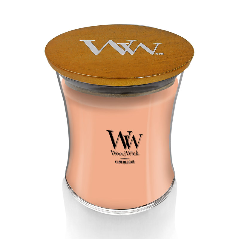 Grande bougie WoodWick Yuzu Blooms, Pot de 9,7 oz