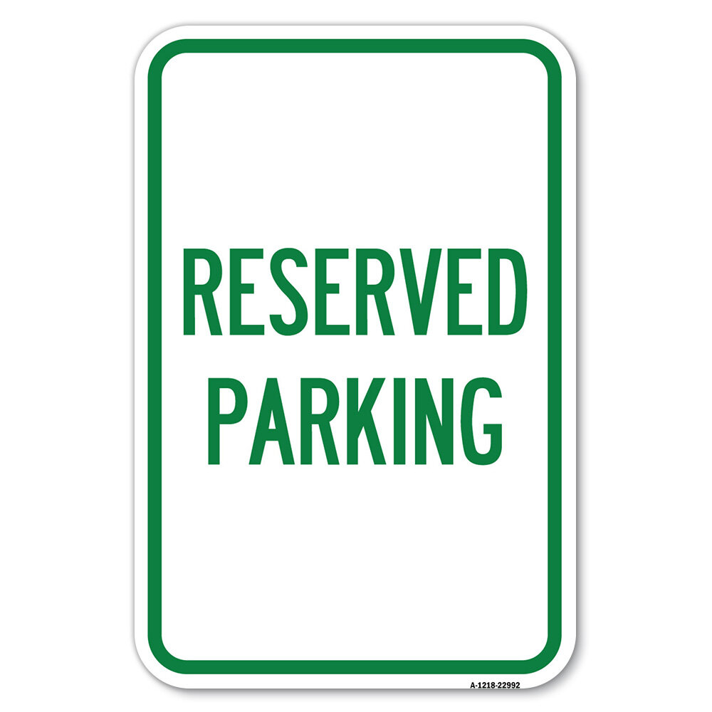 SignMission Reserved Parking $250 Fine (With Updated Symbol And Bi ...