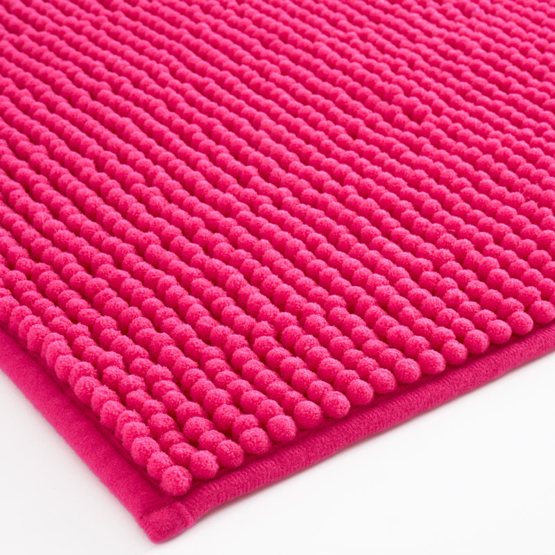 Bobble Bath Mat, Hot Pink