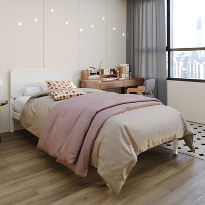 Lit plateforme en bois