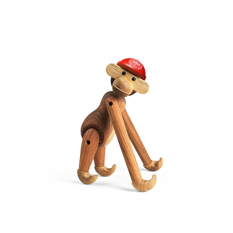 Cap X DBU Monkey Red, 1.2" H x 3" W x 2" D