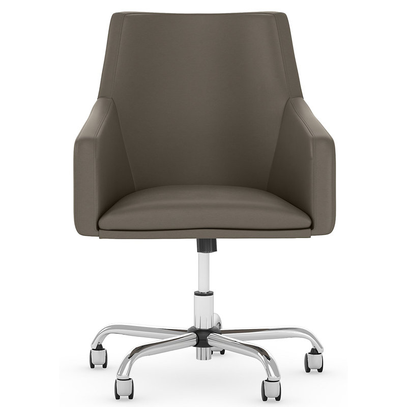 Somerset Vinyl Task Chair, Washed Gray