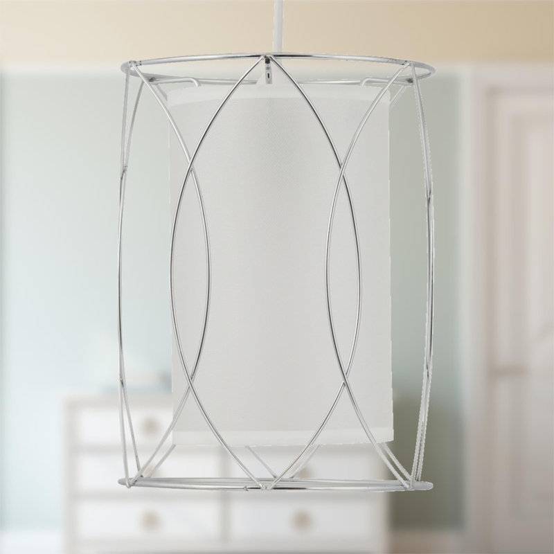 24cm H Linen Novelty Pendant Shade ( Uno )