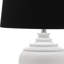 Lampe de table blanche 26,25 po Vicksburg