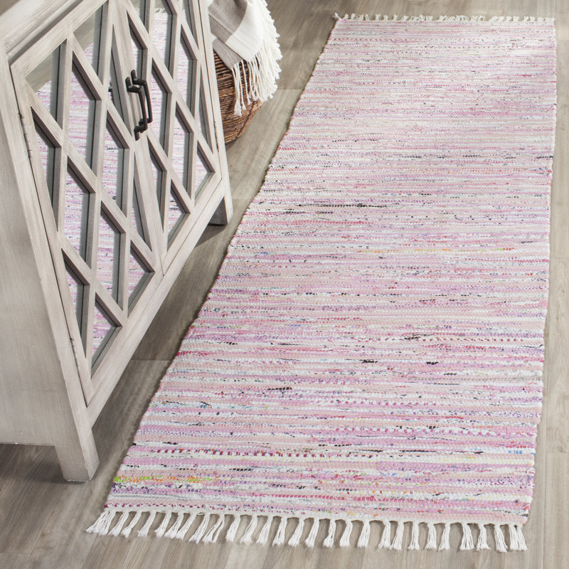 Fales Rug Hand Woven Cotton Rug, Runner 2'3" x 10'