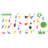Nintendo Pikmin Characters Wall Decals