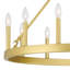 Lustre en roue de chariot 15 lumières Beck-69932879