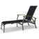 Askar Outdoor Rust-Resistant Metal Chaise Lounge