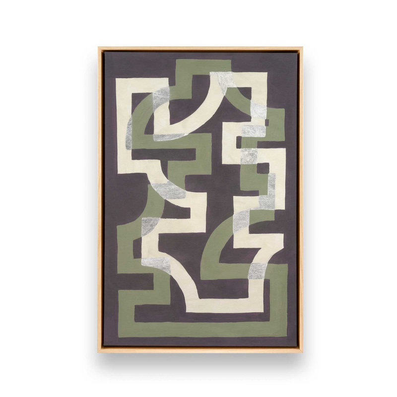 «Window Trellis I» par Michael Willett, reproduction d'art sur toile, 12" H x 8" W, Tanné