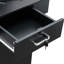 Modern Classic Barber Station, Salon Station With Locking Drawer, Storage Cabinet