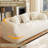 Boneless Modern Curved Sofa Compression Couch-197086684-170315374