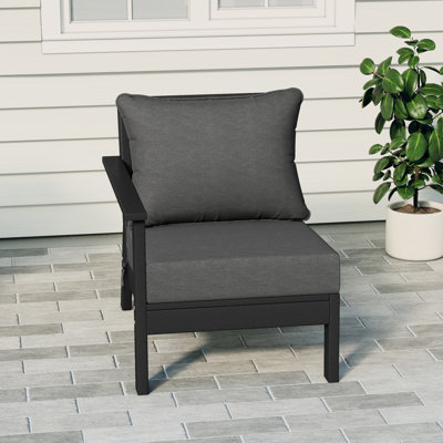 Deep Seating Left Arm Chair With Cushions