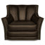 Sophia Leather Swivel Club Chair-72461568-72460091-72461475