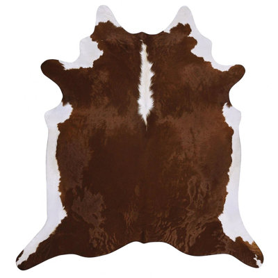 Tapis en cuir de vache Hereford 