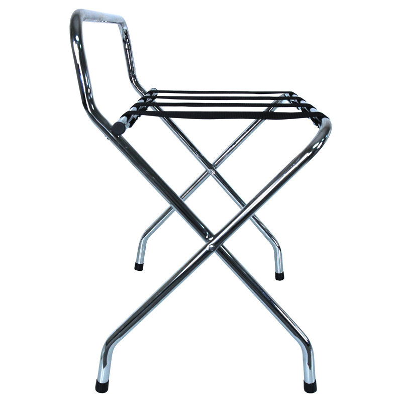 USTECH Luggage Rack-Single Tier with Highback-DIY-Pack of 1