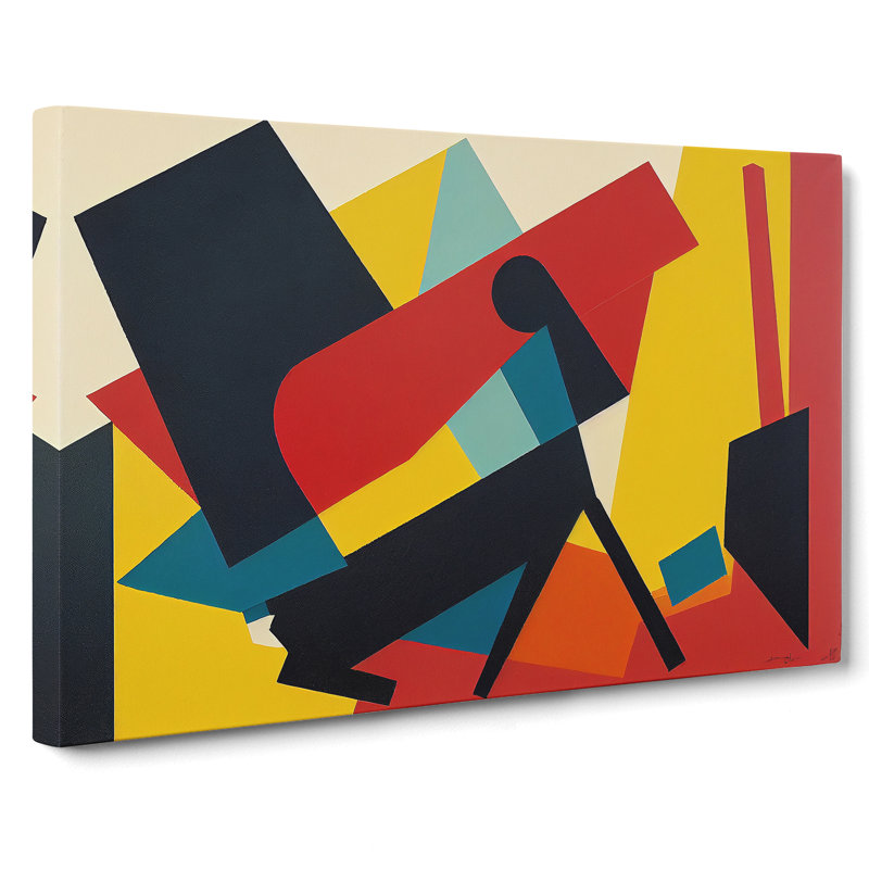 Suprematism Art Vol.3 - Wrapped Canvas, 35cm H x 50cm W x 3cm D