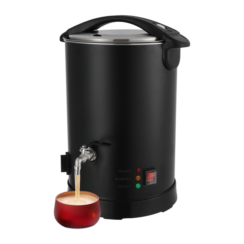 Wax Melter Electric Wax Melting Pot Candle Making Wax Melting Pot Temperature Adjustment With Spoon