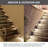 Essential Vertical LED Step Light, Dimmable Anti-Glare Indoor Outdoor Stair and Deck Light, Oil Rubbed Bronze-106002558