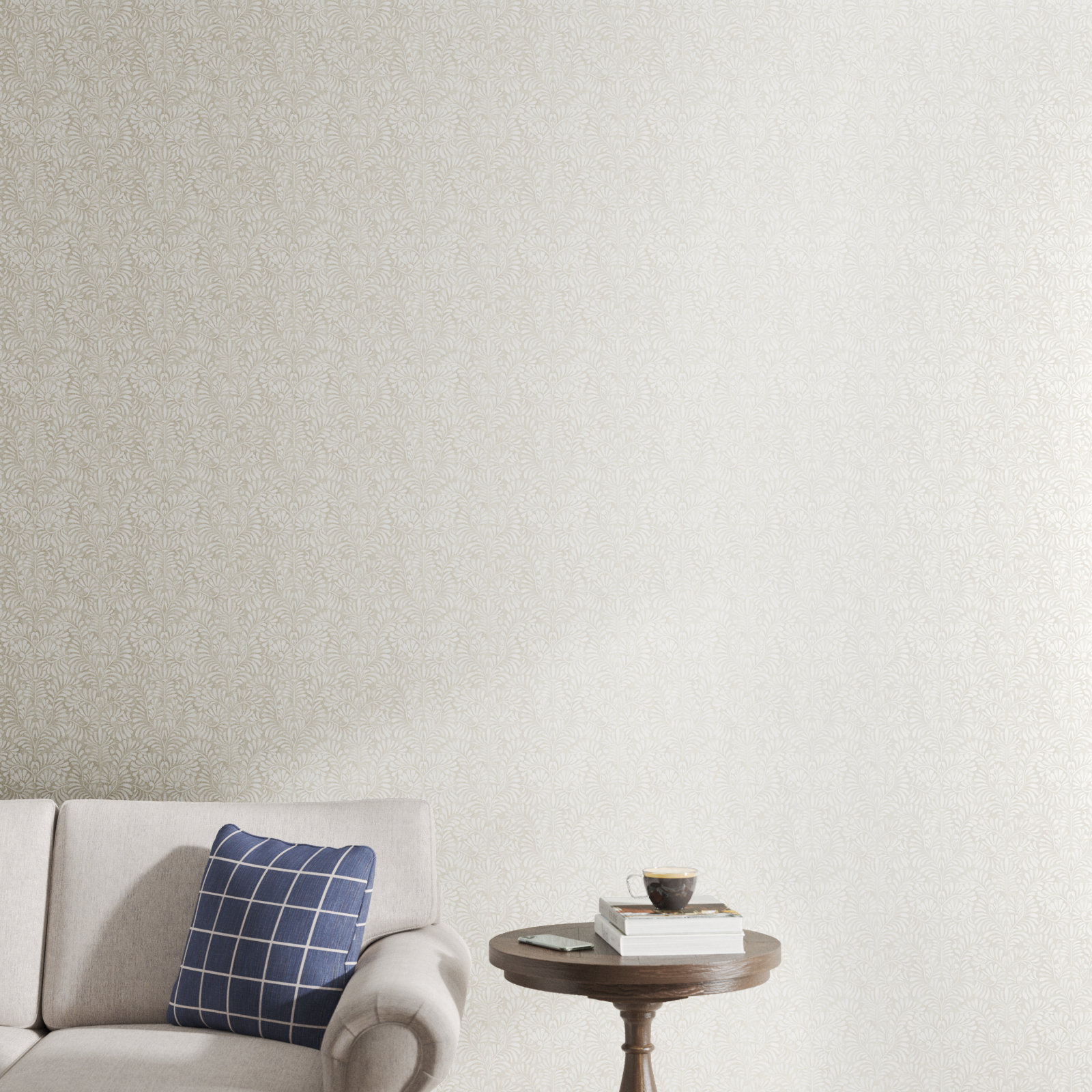 Cedric Floral Wallpaper, Brown