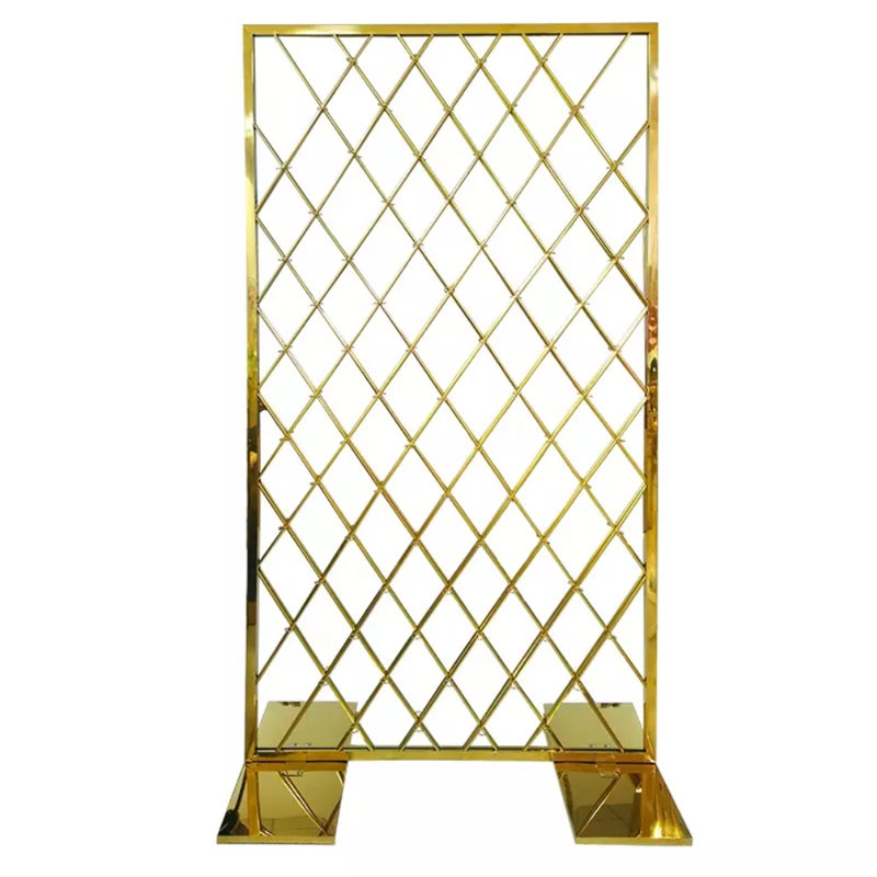 Support pour arche de mariage en acier inoxydable de 7,2 pi | Très grand fond floral professionnel | Cadre en métal robuste pour événements