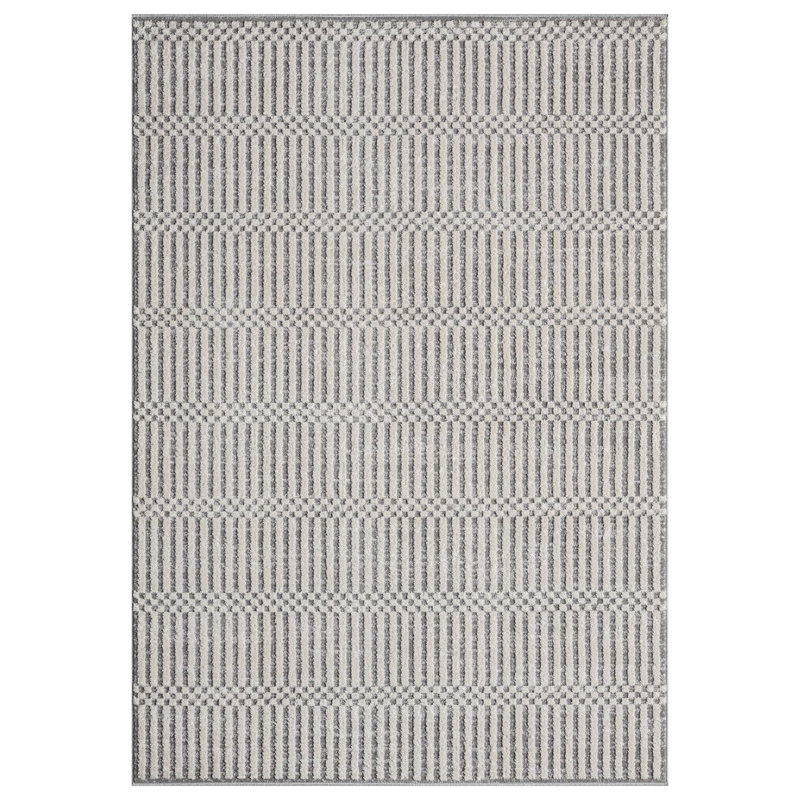 Geometric Area Rug, Rectangle 7'7" x 10'2"