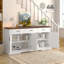 Buffet cannelé avec rangement-684723397