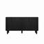 Buffet 59 po avec 4 portes Sunburst