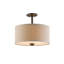 Plafonnier semi-encastré 3 lumières Smeralda-33199215-47838455-47838457
