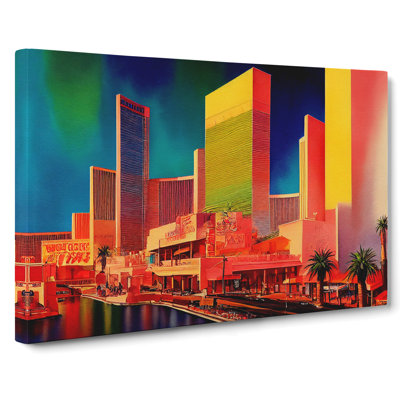 Las Vegas Skyline Vol.3 - Wrapped Canvas