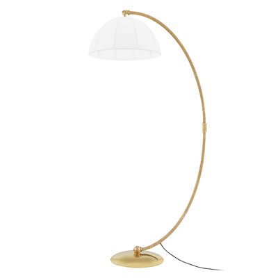 Lampe sur pied arquée 34 po Montague