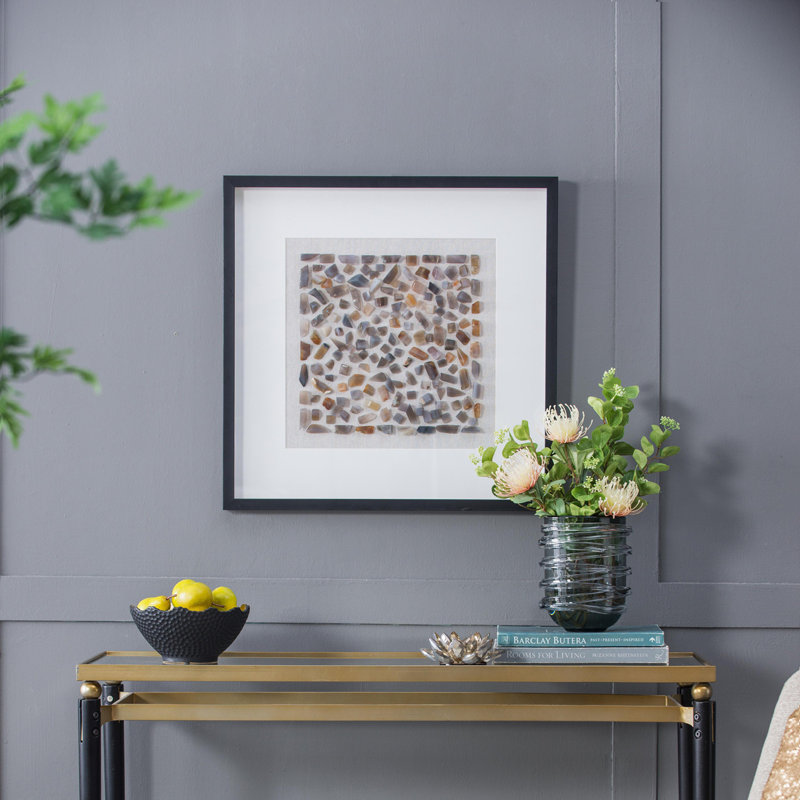 Shokha Agate Shadow Box Wall Décor