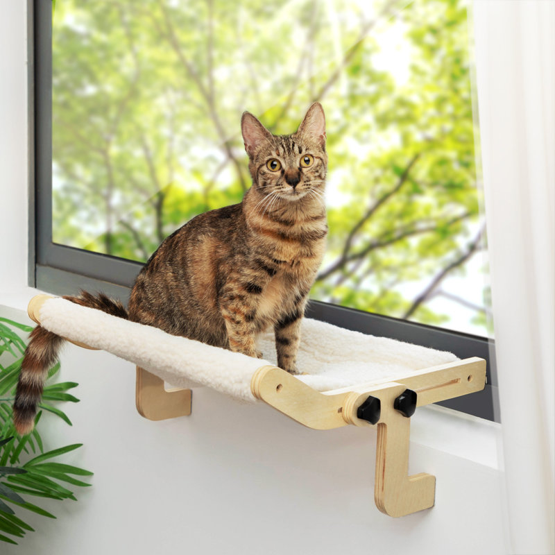 Hamac pour chat avec fenêtre Danta
