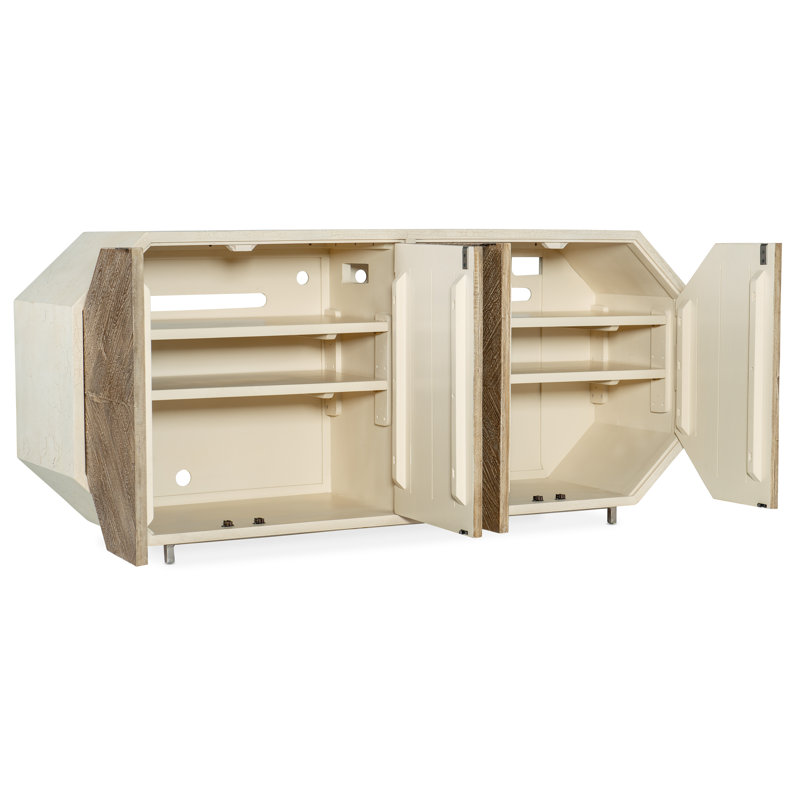 Chiseling 70'' W Solid Wood Sideboard