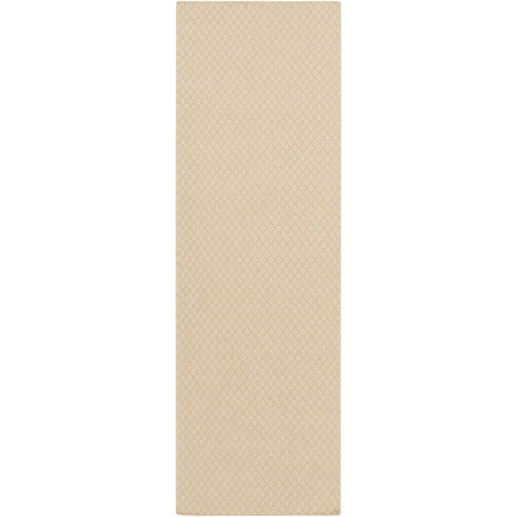 Walton Geometric Handmade Flatweave Wool Ivory/Olive Area Rug
