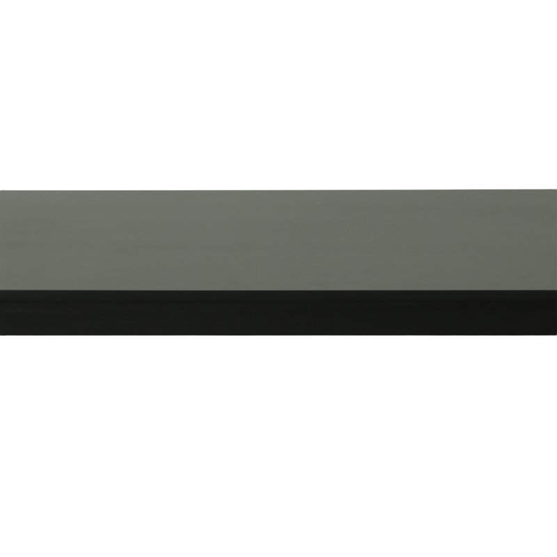 Brighton Rectangular Counter Table – Contemporary Style Spindle Legs Solid Wood Table, Black