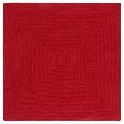 Tapis d'intérieur / extérieur tissé à la main Performance de couleur unie Graddy