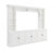 4-Piece Wall Unit Entertainment Center With Bookshelf For Tvs Up To 70"-138697313