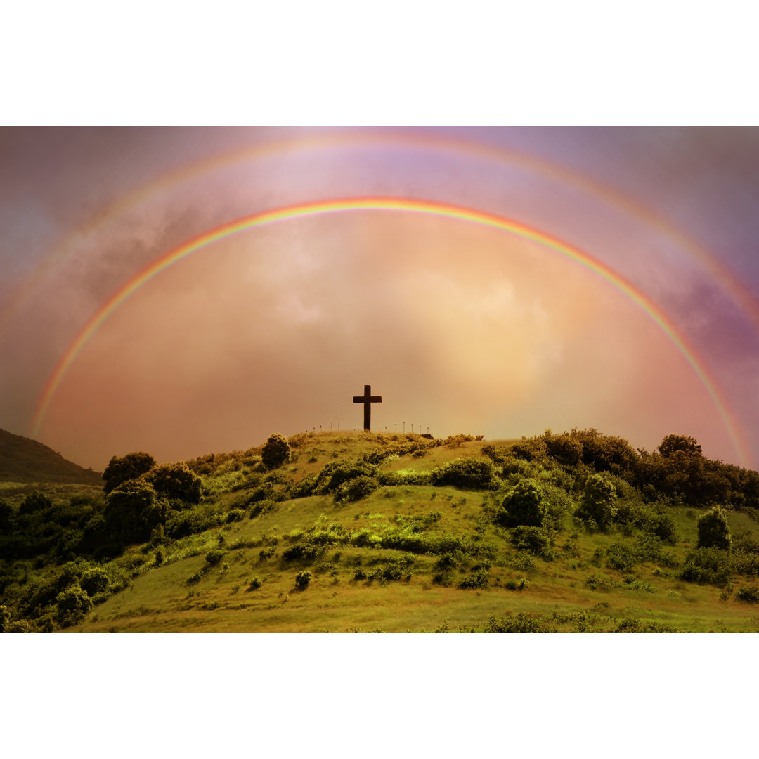 Regenbogen über dem Kreuz - Maui Hawaii