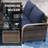 Jarika 53.5'' Wide Straight Wicker Loveseat with Cushions-2032476289