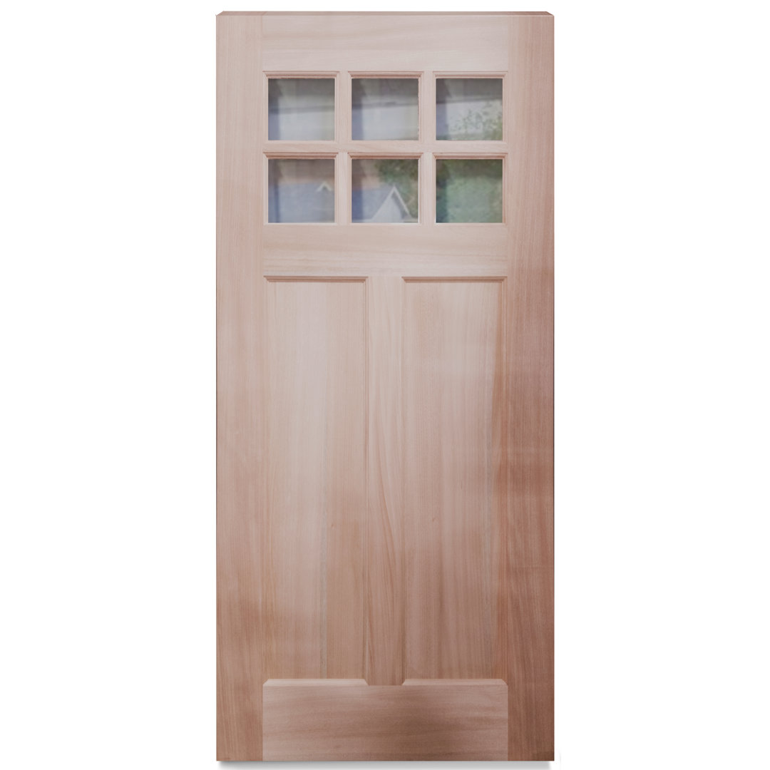 36'' x 79'' Wood Front Entry Doors Creative Entryways