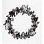 Indoor/Outdoor Floral And Berry Metal Wreath