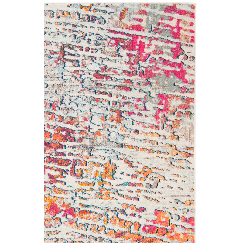 Felty Abstract Area Rug, Rectangle 12' x 15'