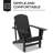 Outsunny Wooden Adirondack Chair-412212384