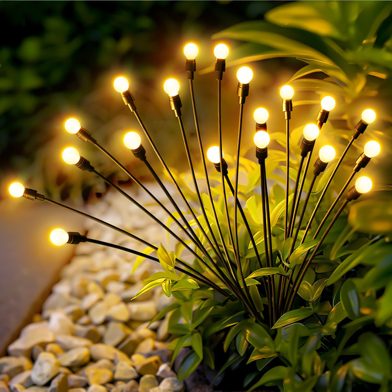 Plastic Solar Powered Integrated LED Pathway Light Pack
