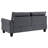 Verona Grey Loose Back Sectional Sofa