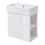 Meuble-lavabo flottant moderne avec lavabo en céramique
