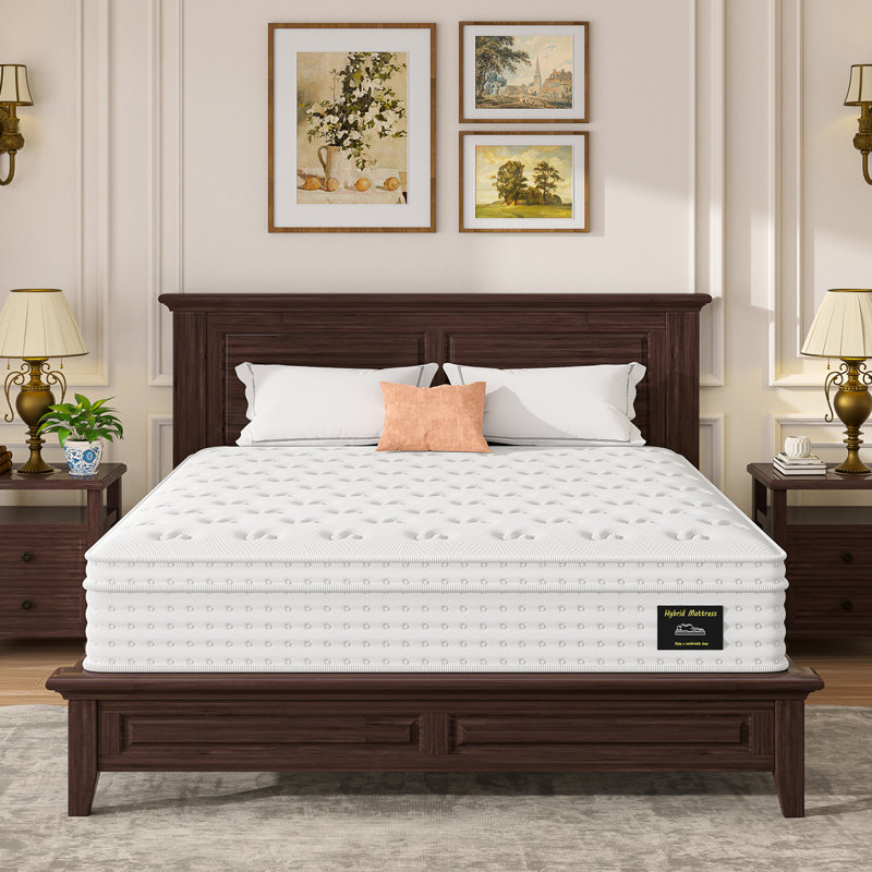 Matelas hybride, Très grand lit, 12"